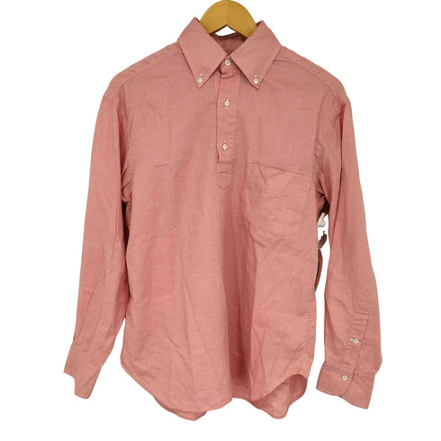 ギローバー GUY ROVER イタリア製 ボタンダウン プルオーバーシャツ メンズ  38/15